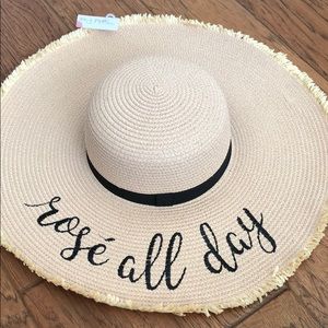 Rose all day sun hat Clearance